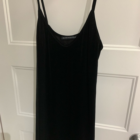 Velvet black dress - Picture 2 of 4